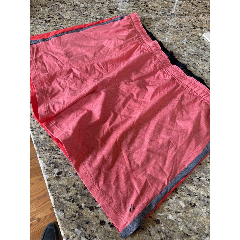 Xersion‎ Regular Fit Men’s Basketball Shorts Size 2X  New NWT Red Drawstring